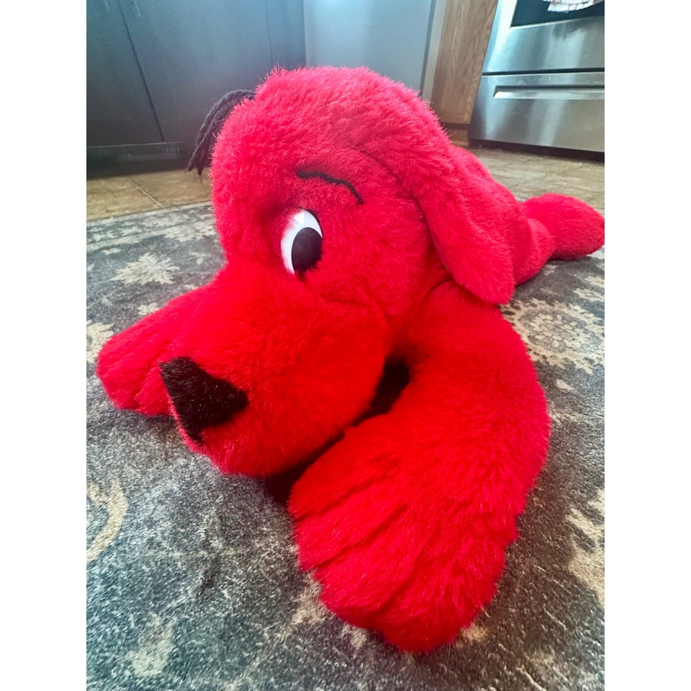 Vintage‎ 1997 Scholastic Clifford The Big Red Dog Plush Stuffed Toy 20" Retired